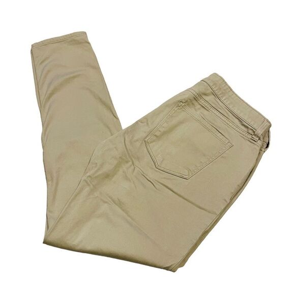 10/$25🦋 Arizona Khaki Mid Rise Skinny Pants - Size 7 - Picture 1 of 12